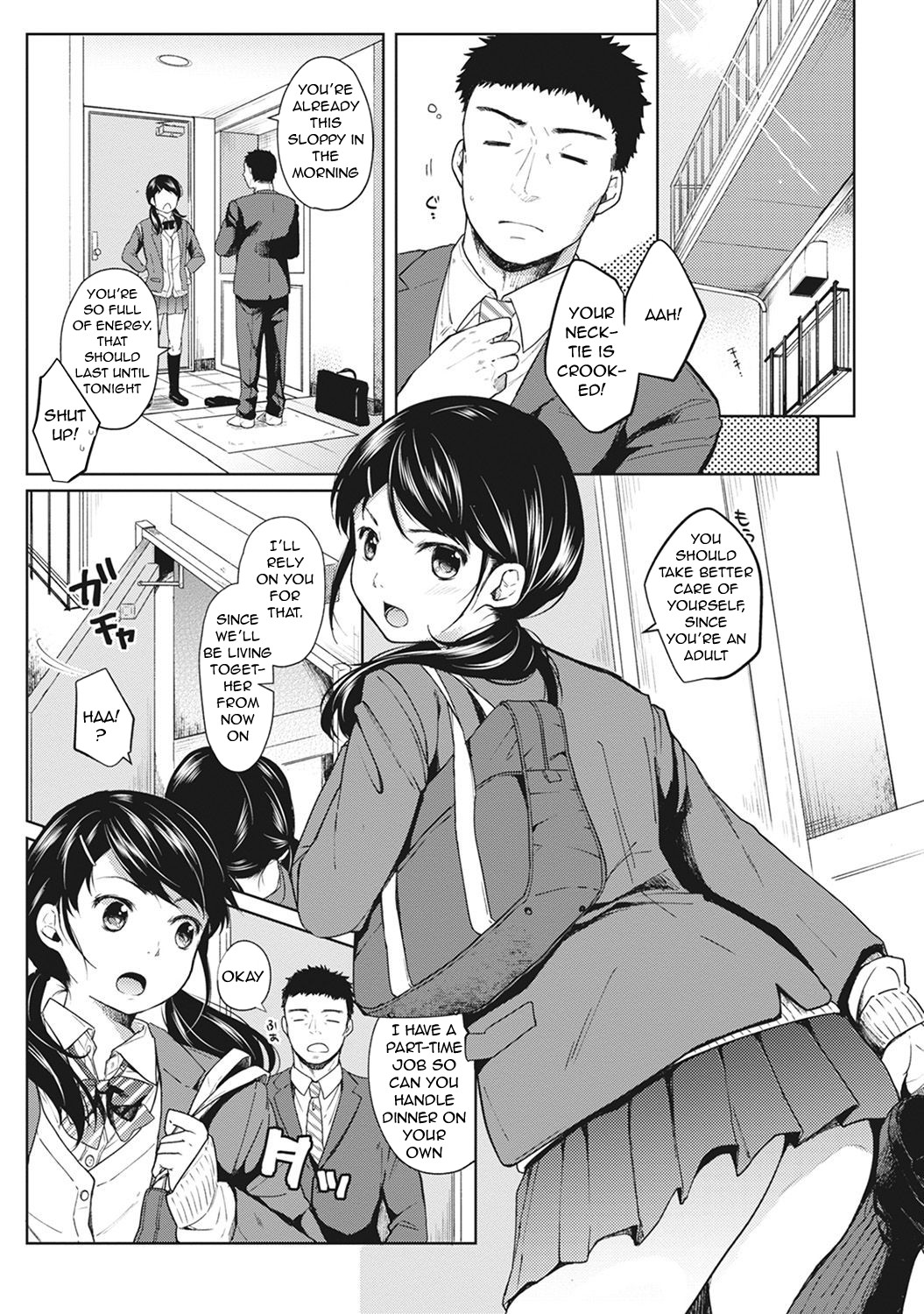 Hentai Manga Comic-1LDK+JK Suddenly Living Together?-Chapter 2-2